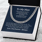To My MAN | I MAY NOT BE YOUR FIRST | Cuban Link Chain❤️⭐⭐⭐⭐⭐