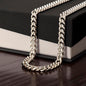 To My Son | If Fate Whispers| Cuban Chain Necklace