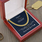 Dearest Son-Cheers To Your Graduation-Cuban Link Chain