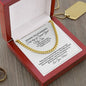 For My Son-First Day of Senior Year Gift Necklace-Cuban Link Chain