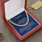 Congratulation- To Your Graduation-Cuban Link Chain
