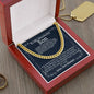 To My Wonderful Son | So Many Reasons To | Cuban Link Chain