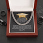 Congratulation- To Your Graduation-Cuban Link Chain