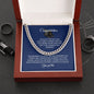 Congratulation- To Your Graduation-Cuban Link Chain