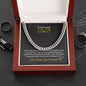To My Loving Dad-U are Special-Cuban Link Chain