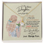 To My Bonus Daughter| Straighten Your Crown Mom |ALLURING BEAUTY Necklace💕