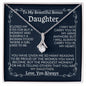 To My Beautiful Bonus Daughter | I Closed My Eyes |Alluring Beauty Necklace ❤️
