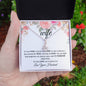 To My Wife| In My Eyes| Alluring Beauty Necklace