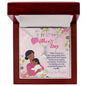 To An Amazing Mother- You're an Important Person-Alluring Beauty Necklace
