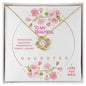 To My Beautiful Daughter -Amazing Daughter -Love Knot Necklace