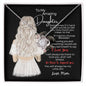 To My Amazing Daughter| With My Last |Love Knot Necklace π