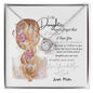 To My Daughter | Proud To Be Your Mom-LOVE KNOT NECKLACE