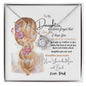 To My Daughter | Proud To Be Your Dad| LOVE KNOT NECKLACE