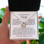 To My Smoking Hot Wife| I Can't Live |Love Knot Necklace ❤️⭐⭐⭐⭐⭐