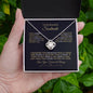 To My Beautiful Soulmate| Married |Love Knot Necklace ❤️⭐⭐⭐⭐⭐