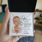 To My Daughter | Proud To Be Your Dad| LOVE KNOT NECKLACE