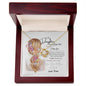 To My Daughter | Proud To Be Your Mom-LOVE KNOT NECKLACE