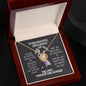 To My Beautiful Soulmate-Trick or Treat Halloween-Love Knot Necklace