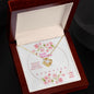 To My Beautiful Daughter -Amazing Daughter -Love Knot Necklace