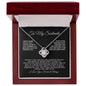 To My Soulmate | If I Could Give You |Love Knot Necklace