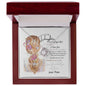 To My Daughter | Proud To Be Your Mom-LOVE KNOT NECKLACE