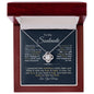To My Soulmate |But I Just Want To Be | Love Knot Necklace