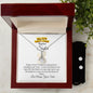 HAPPY BITYHDAY-My Bonus Sister-Alluring Beauty Necklace and Cubic Zirconia Earring Set