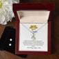 HAPPY BITYHDAY-My Bonus Sister-Alluring Beauty Necklace and Cubic Zirconia Earring Set