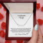 To My Beautiful Wife-I Love U-Personalized Name Necklace