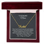 To My Beautiful Mom-U are Special-Personalized Name Necklace