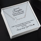DEAREST DAUGHTER-Cheers to your Graduation-Signature Style Name Necklace!