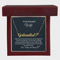 To My Wonderful Wife-U are Special-Personalized Heart Name Necklace