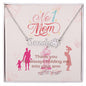 NO 1 MOM -Thank You-Paw Print Name Necklace💕