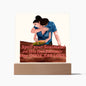 To My Soulmate- Cook - Printed Shaped Acrylic Plaque π