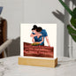 To My Soulmate- Cook - Printed Shaped Acrylic Plaque π