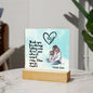 To Mama - Thank You-Square Acrylic Plaque ❤️