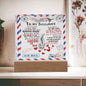 To My Soulmate I May Never Find Words-Square Acrylic Plaque