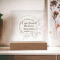She Who Kneels Before God-Square Acrylic Plaque