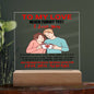 To My Lover-Coffee Break-Square Acrylic Plaque❤️