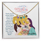 Happy Mother's Day-You're Unique- Custom Baby Feet Necklace with Birthstone💕