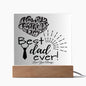 Happy Father's Day-Square Acrylic Plaque