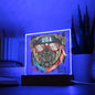USA DOG Super Dad-Square Shaped Acrylic Plaque!