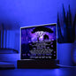 To My Girlfriend I May Not Be Able To Tell You This -Square Acrylic Plaque
