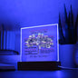 Gift The Six Laws of Wealth-Square Acrylic Plaque!