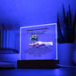 To You on Your First Day of Senior Year Gift-Square Acrylic Plaque!π