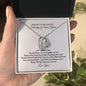 First Day of Senior Year Gift Necklace for Daughter-Forever Heart Necklace❤️