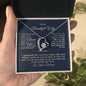 To My Beautiful Wife| Meeting You Was |Forever Love Necklace