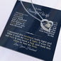 To My Beautiful Wife| Meeting You Was |Forever Love Necklace