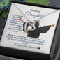 DEAREST DAUGHTER-CHEERS TO YOUR GRADUATION-FOREVER LOVE NECKLACE