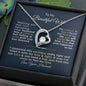 To My Beautiful Wife| Meeting You Was |Forever Love Necklace